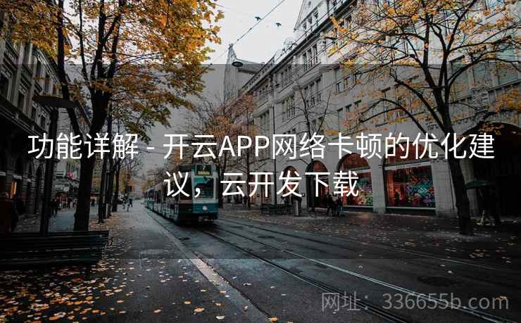 功能详解 - 开云APP网络卡顿的优化建议，云开发下载